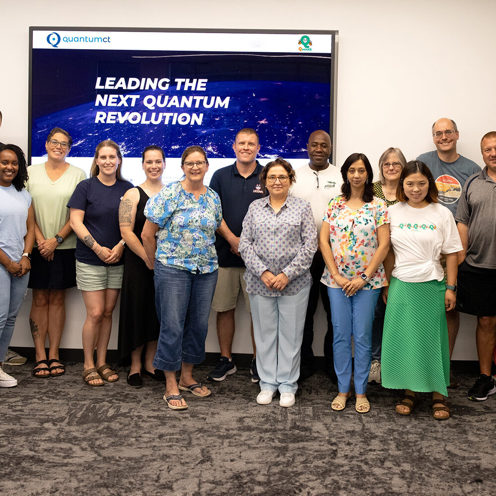 UConn faculty members hosted a three-day workshop for high school chemistry teachers from across Connecticut, sharing quantum chemistry concepts and working toward creating new curriculum. (Submitted photo)